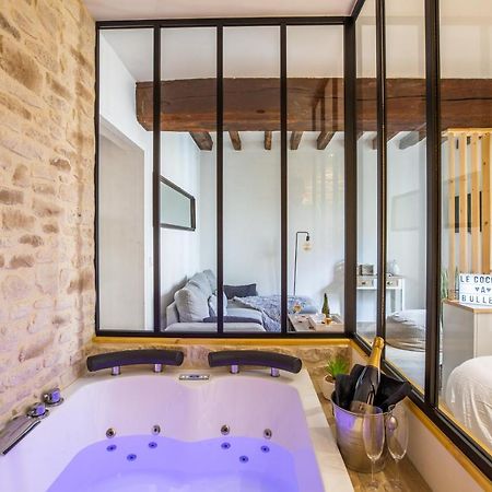 Cocon à Bulles Chic vue Cathédrale avec Spa-jacuzzi Chartres Exterior foto